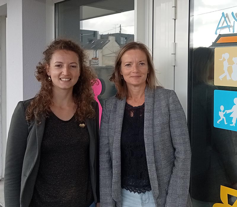 Cécile PEDRON et Isabelle BOCENO - AMPER - Vannes Séné